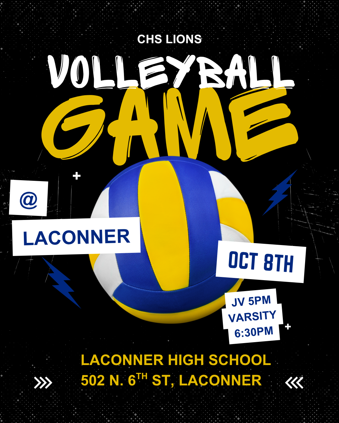 volleyball flyer
